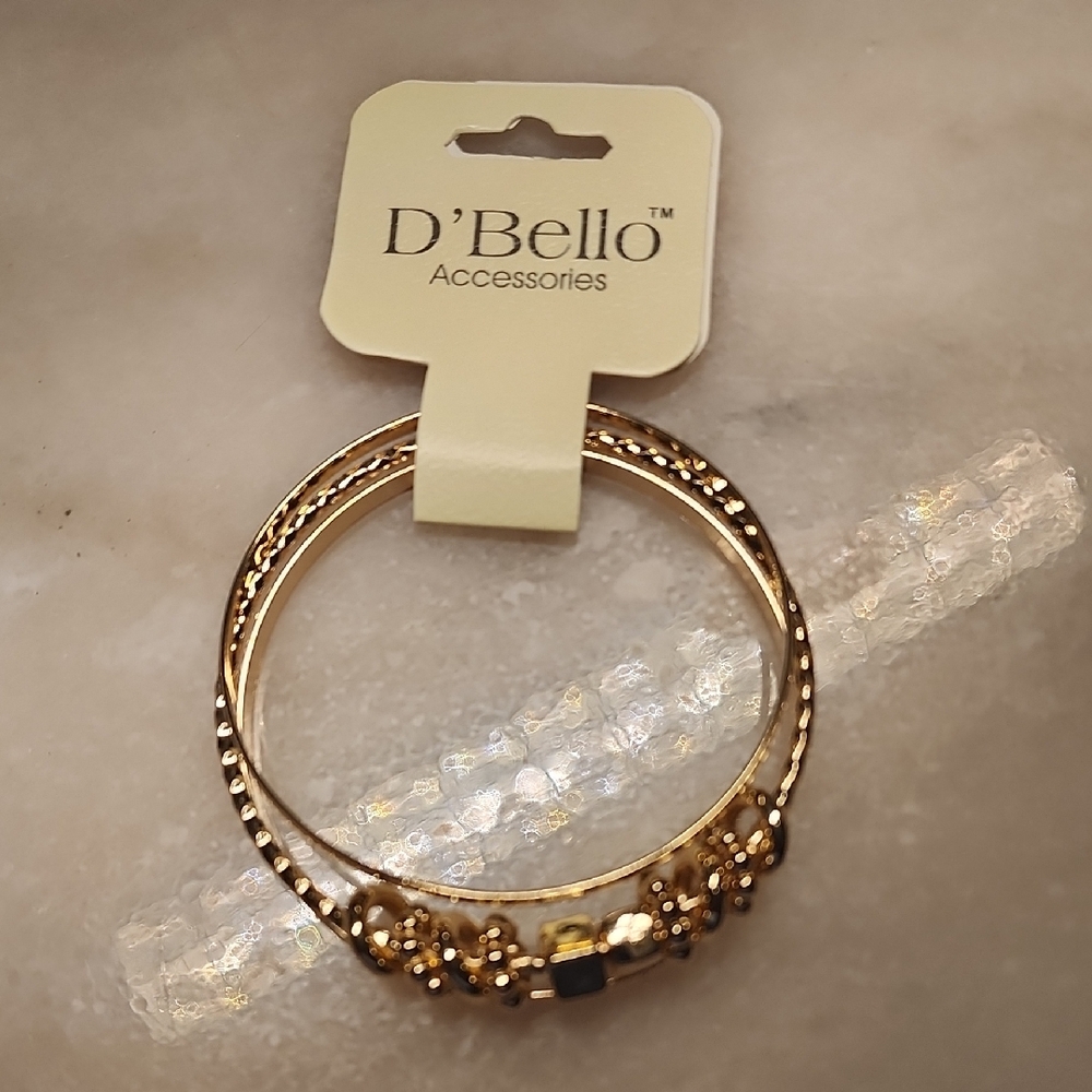 Gold Bangle Set